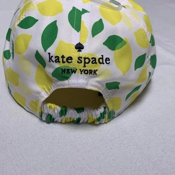 KATE SPADE ♠️ Lemon Toss Baseball Hat, NWT. - Picture 4 of 4
